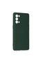Oppo reno 5 pro case nano inner velvet silicone - dark green - 2