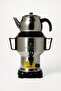 Armağan 4.5 Liter Electric Classic Tea Samovar — with Strainer Gift — 430 Stainless Steel — Hidden Heating Element - 3