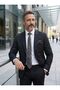 Men's a Quality Patterned Tie and Handkerchief Set - 8