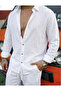 Linen Oversize Set White - 2