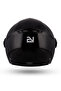 Ventus Parlak Siyah Kask - 3