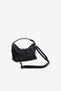 Vinly Black Matte Bag with Rope Detail on the Front - 2