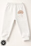 Unisex Baby Combed Cotton 100% Cotton Dream Printed 6-18 Months Cuffed Baby Pants 3-Piece Single Bottom - 2