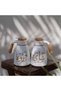 Premium arabic coffee & tea vacuum flask set 2– double wall thermal insulated carafe with wooden handle & lid – keeps beverages hot or cold for hours – elegant modern design-1L - 7