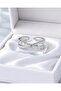 Velisora Double Look Baguette Zircon Stone Adjustable Ring
