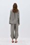 Gray Ellie Linen Balloon Pants - 7