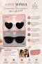 Wedding Mood Premium Wedding Glasses Set Wedding, Engagement, Bachelorette Photo Accessory - 3
