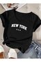 V-Neck Mix Printed Women's T-Shirt