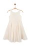 Nk Girl's Embroidered Sleeveless Dress 8-14 Years Old Cream