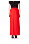 Yandan Pile-Textured Elastic Waist Amvelop Skirt-Pants - 7