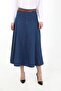 Partial Arua Denim Skirt - Blue - 5