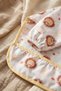 Savan Series Waterproof Long Sleeve Baby Food Bib - Stain-Resistant Supplementary Food Bib - with Lion Figure - 4