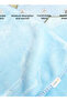 Ultra-Soft Bear Baby Blanket Lightweight & Cozy Plush with Embossed Designs, 140x110cm - Blue - 7