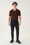 Regular Fit Polo Neck T-Shirt |   Knitwear Casual Men - 5