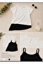 Girl's Asymmetrical Cut 2-Piece T-Shirt Set - 3