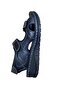 Women's Genuine Leather Flat Thick Sole Double Strap Adjustable Sandals - 2