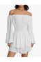 Rochie scurta alba - 6