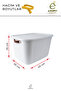 Decorative Storage Box 3-Piece Organizer with Lid Bathroom Kitchen Organizer Multi-Purpose Box - 3