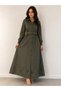 Laser Cut Full Length Lined Dress - 2