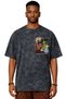 Bad Bunny Rapper Back Printed Unisex Oversize Vintage Washed T-Shirt - 4