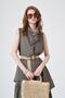 Women's Vest Skirt Linen Set 31358 - 6