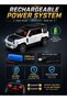 1:22 RC Land Rover Defender Spray Alloy Car with LED Lights and 2.4GHz Remote Control Rechargeable Die-Cast SUV Toy Car with Opening Doors Hood Trunk Smoke Fog Effect for Kids Boys Girls 3+ - 4