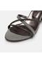 Large size women's high heel shoe 41-42-43-44-smoke stone - 6