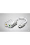محول من النوع C إلى مقبس 3.5 ملم، محول USB-C إلى سماعة رأس وميكروفون وبطاقة صوت، محول للكمبيوتر المحمول - 8