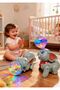 Electric Ball-Balancing Elephant Toy with Crawling Motion, Rotating LED Ball & Music – Interactive Animal Light Toy - 4