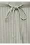 Openwork Knit Detailed Pajama Shorts - 7