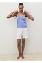 Striped Cotton Pajama Top - 2