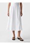 Elastic Waist A-Line Skirt (S6) - 2