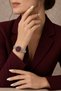 Violes Silver Women's Wristwatch – Vintage Luxury Stone Detailed Silver Elegant Steel Bracelet Watch |   Old Money Minimal Women's Watch - 3