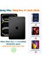 Compatible with iPad Pro M4 11 Inch Case 2024 with Pencil Holder, Slim Smart Protective Cover, Navy Blue - 2