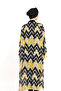 Single Kaftan Pareo over Hijab Swimsuit 6314 Yellow - 4