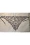 Stone Color Sequined Hand Knitted Bandana – 100% Cotton Shimmering Hair Band – 49 X 24 cm - 3
