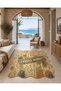 Sdt Shape Theme Patterned Modern Woven Base Decorative Carpet Sdt1601 - 2