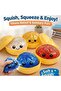 Dumpling Squishy,Glitter Dumpling Squishy,Chinese Dumpling Squishy Special Series Boxed,(Blue) - 3