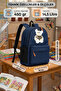 Teddy Series Lightweight School and Children's Backpack, Large Volume with Teddy Bear, Daily Use - 6