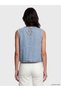 New season indigo bicycle neck jean blouse from gulis clothing - 7