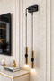 Petra 2-Piece Decorative Modern Gold Plated Wall Sconce for Indoor Use (Daylight Led Bulbs Included!!!)