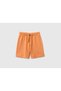 Boy's Bermuda Combed Cotton Shorts 1-5 Years Orange