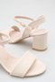Ten Heeled Sandals with Ankle Strap, Thick Heeled Evening Dress Wedding Stylish Women's Shoes - 3