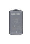URR iPhone 15 Pro Max 2.5D واقي شاشة زجاجي مضاد للكهرباء الساكنة - أسود - 3