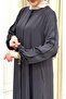 New Season Embroidered Ferace Tesettür Women's Outerwear