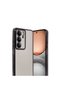 حافظة سيليكون متوافقة مع هاتف Realme C75 4G مع عدسة - أسود - 5