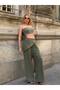 Stoned Premium Scarf Palazzo Trousers - 7
