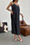 Strappy Tencel Dress Anthracite - 5