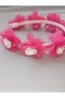 Fuchsia Floral Crown, Birthday Bridal Henna Night Wedding Circumcision Show and Party Crown - Hair Accessory - 8
