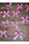 Candy Pink 2 cm Bow Satin Ribbon, Dowry Box, Bundle Decoration, Christmas Ornament, Candy Bag, Birthday 20 Pieces - 7